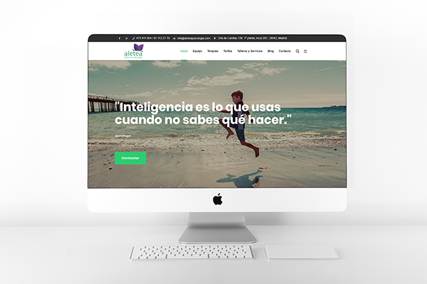 Aletea Psicología | Proyecto desarrollado por Easy App CODE