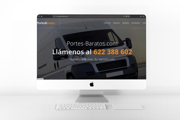 Portes Baratos | Proyecto desarrollado por Easy App CODE